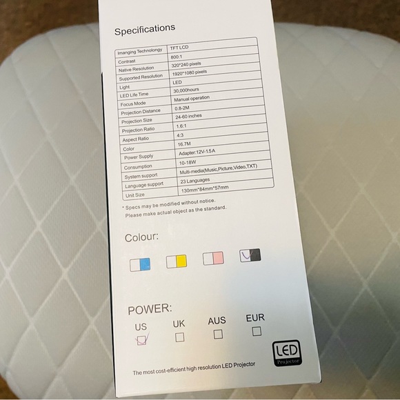 Portable Mini Movie Projector - Picture 6 of 6